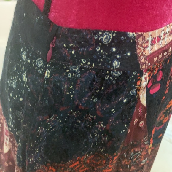 Free People Sweet Dreams Maxi Skirt Size 14 Boho Gypsy - Picture 14 of 15